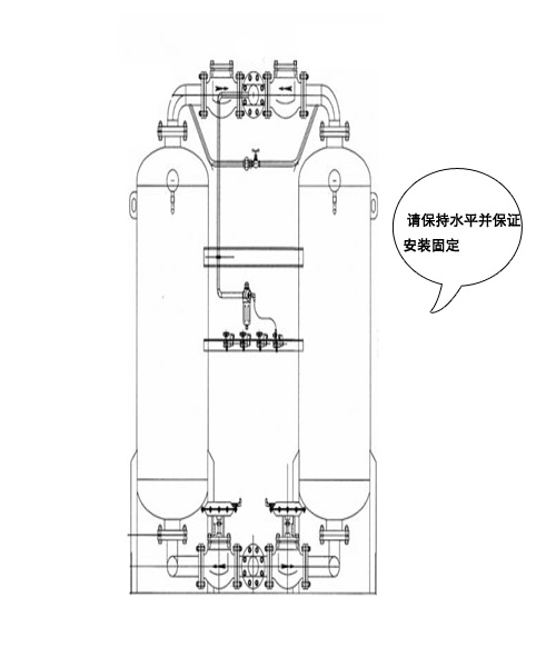 吸附式干燥機安裝